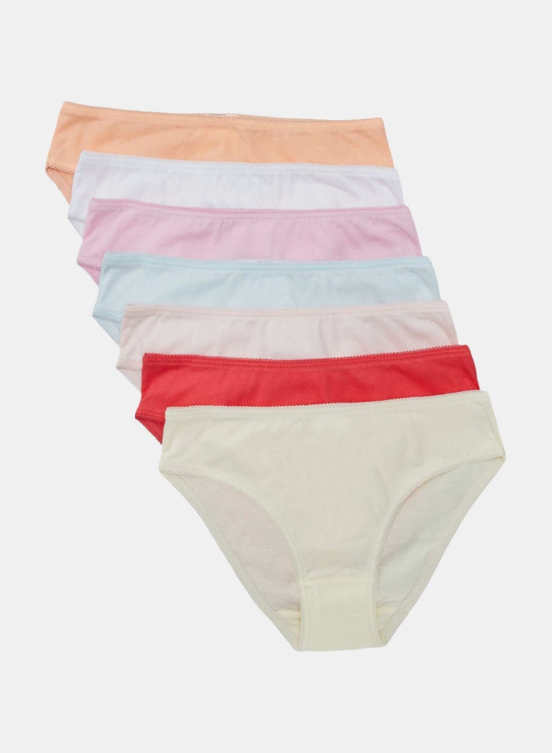 Kiabi Pack Of 7 Plain Briefs - Image 1